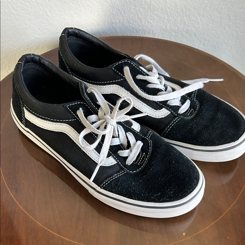 Black and White Sneakers
